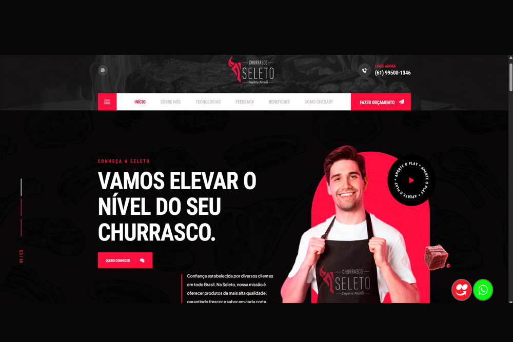 Projeto de portfólio — Thiago Fernandes