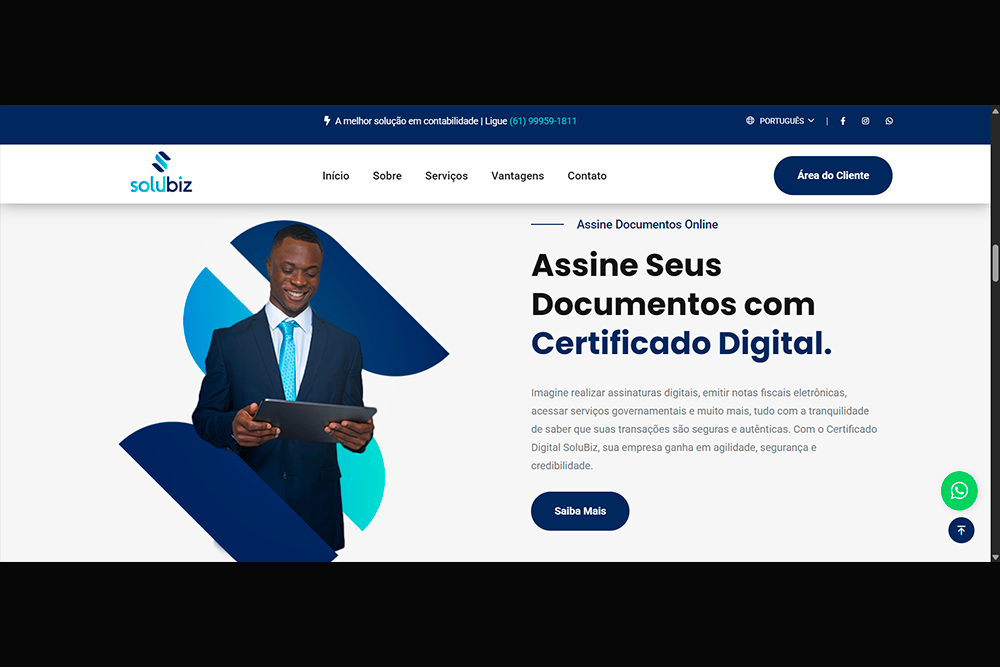 Projeto de portfólio — Thiago Fernandes